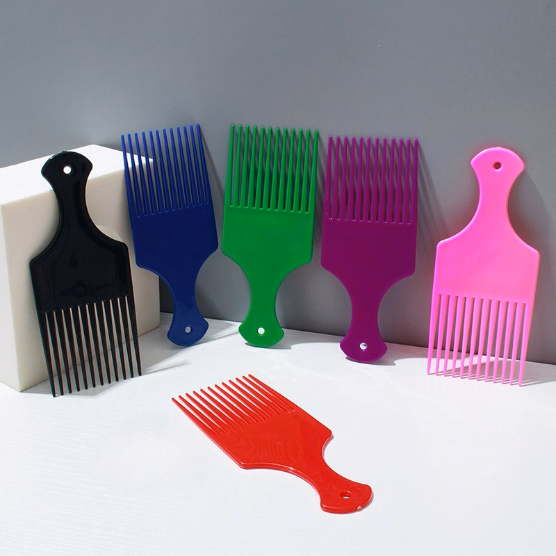 Custom Plastic Hair Pick Combs