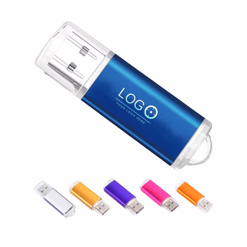 Custom Glossy Metal USB Flash Drive