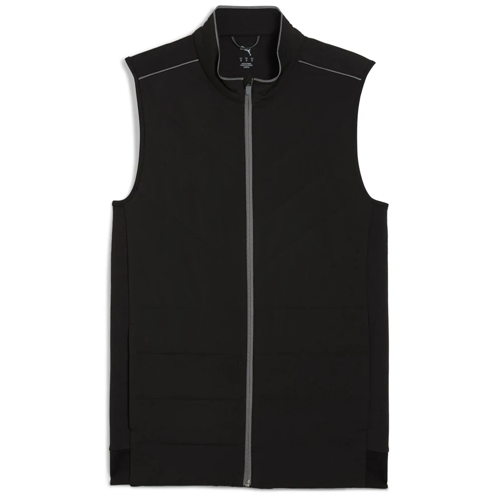 PUMA® Men's CLOUDSPUN Fleece Hybrid BN Golf Vest 1