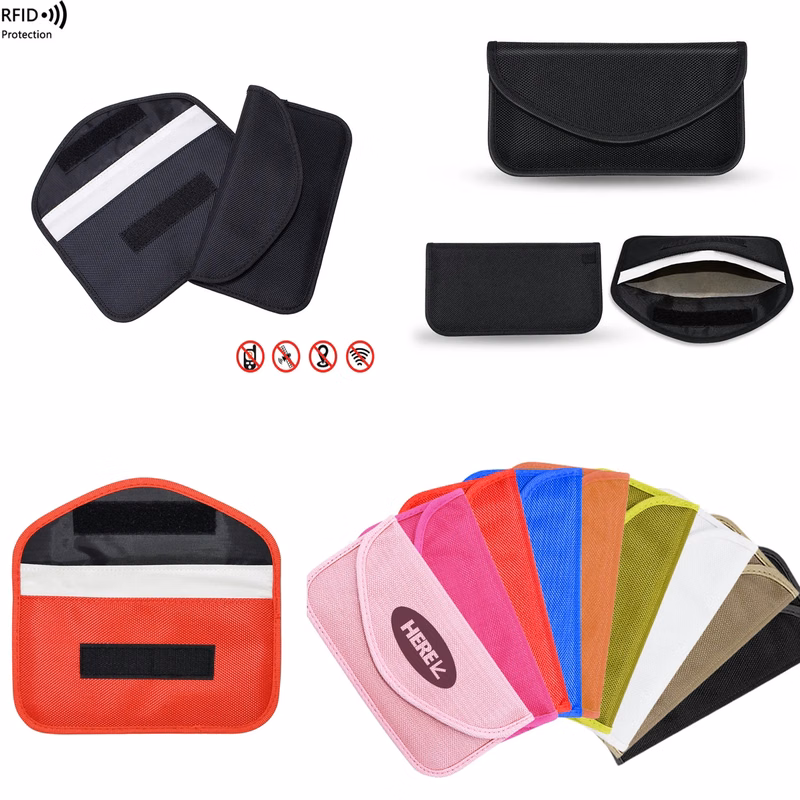 RFID Signal Blocking Key Pouch Bag