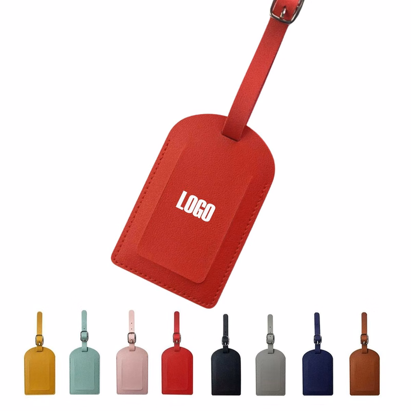 MOQ 20 Piece PU Baggage Tag
