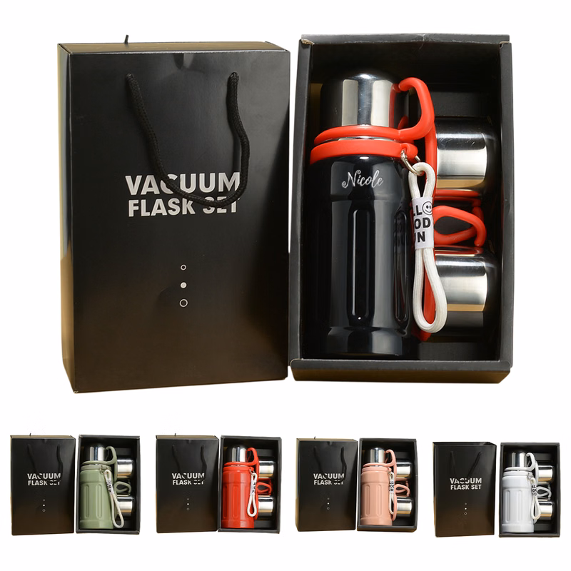 20oz Stainless Steel Vacuum Insulated Bottle Gift Set