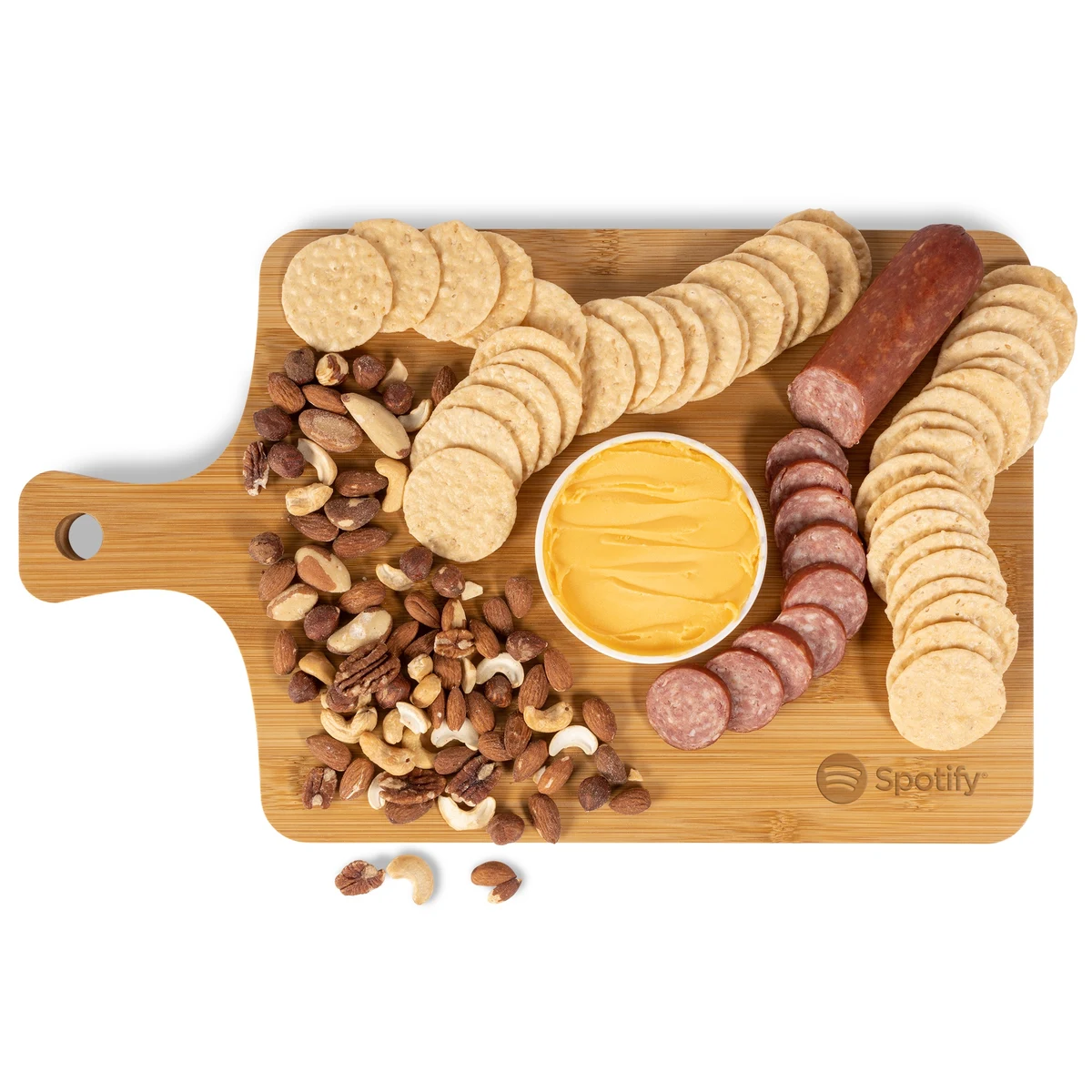 Festive Feast Bamboo Wood Charcuterie Board Set 1