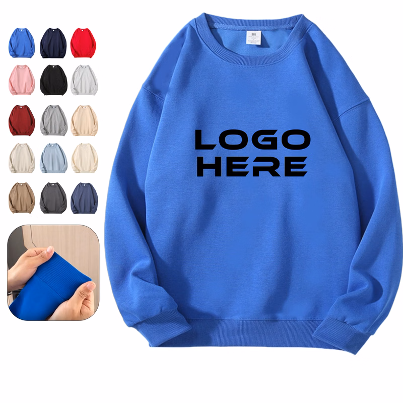 Custom Cotton Crewneck Sweatshirt