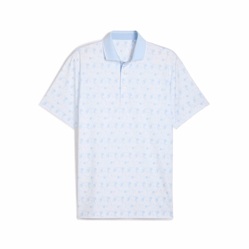 PUMA® Men's MATTR Ornamental UPF 40 Golf Polo