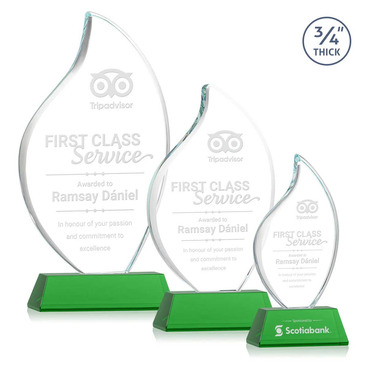 Odessy Flame Award on Newhaven - Green 1