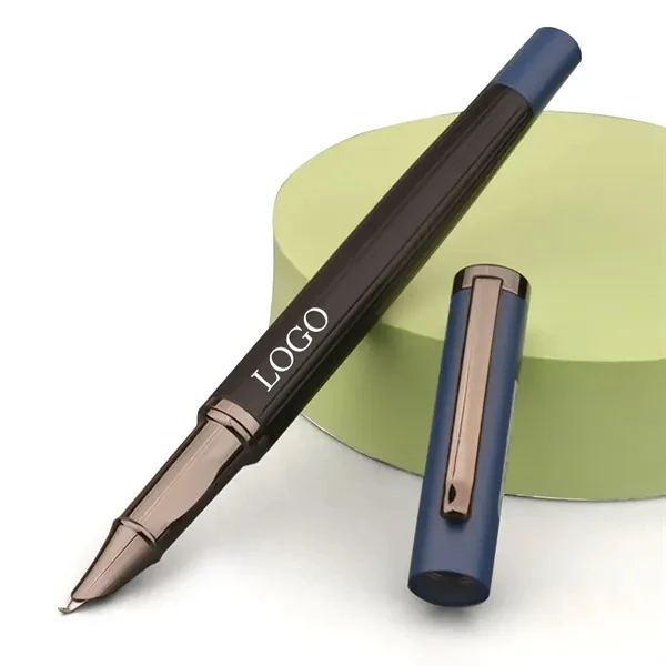 Custom Bent Nib Italic Fountain Pen for Calligraphy & Fine Writing — Artist Promo 1