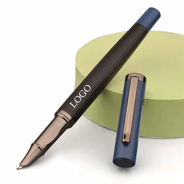 Custom Bent Nib Italic Fountain Pen for Calligraphy & Fine Writing — Artist Promo