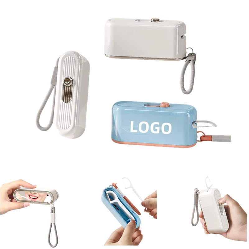 Automatic Floss Dispenser With Mirror