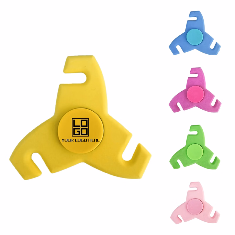 Eraser Spinning Top Rubber Toy