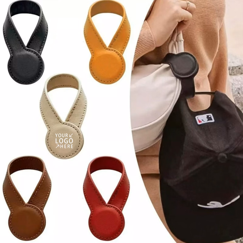 PU Leather Hat Clip