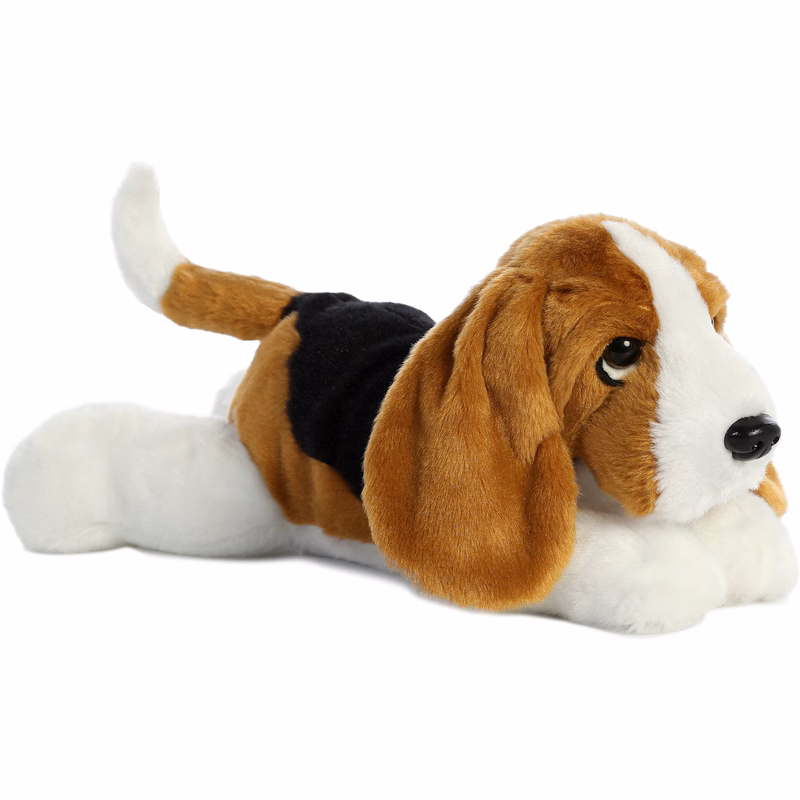 12" Basset hound