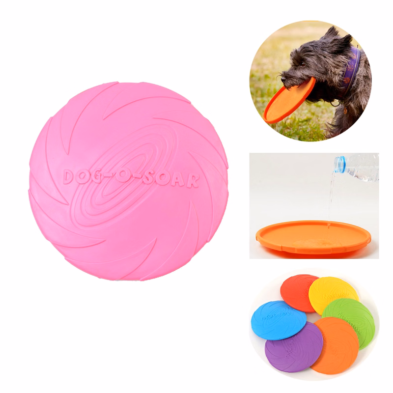 TPR Soft Rubber Pet Flying Disc
