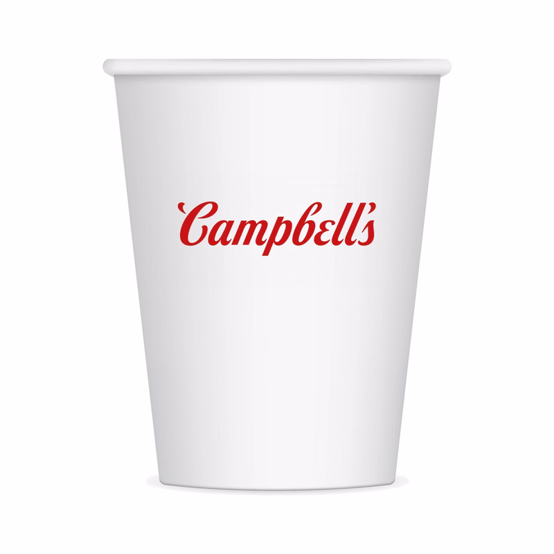 10 Oz. White Paper Cup - High Line