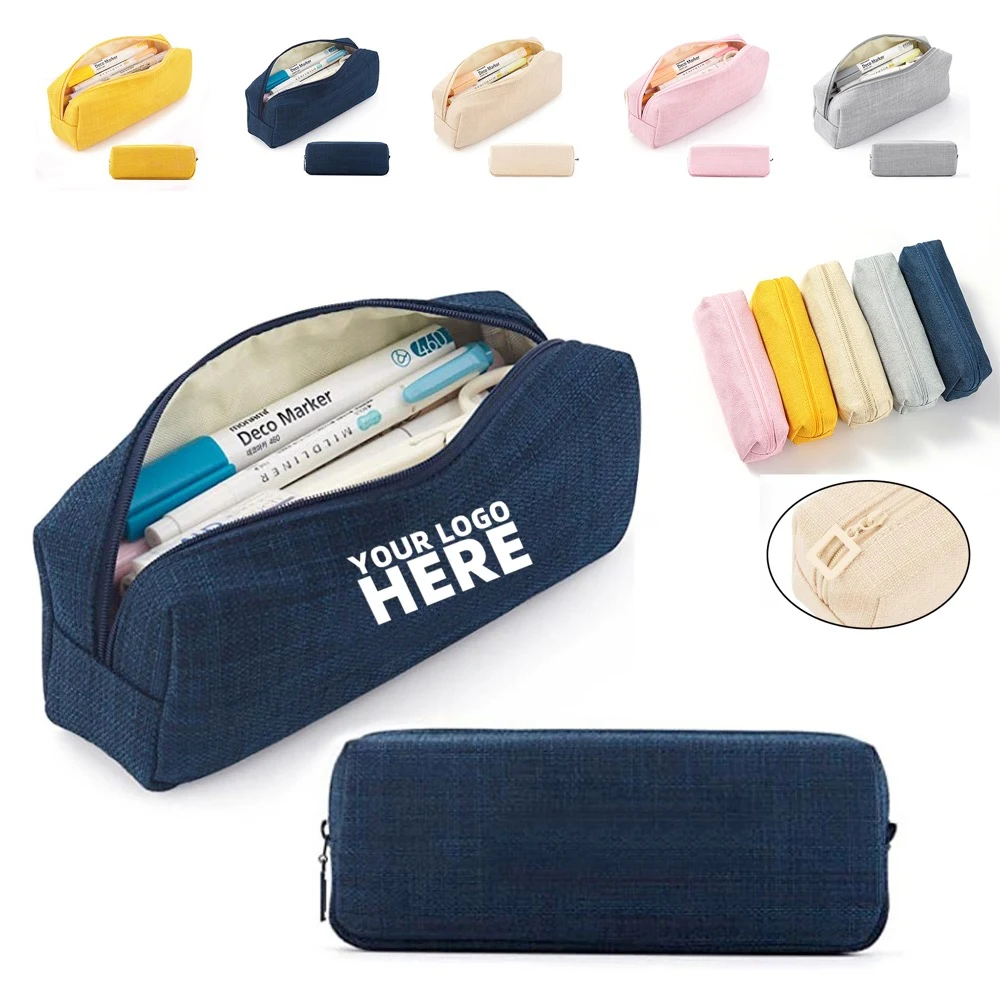 Cotton And Linen Pencil Case 1