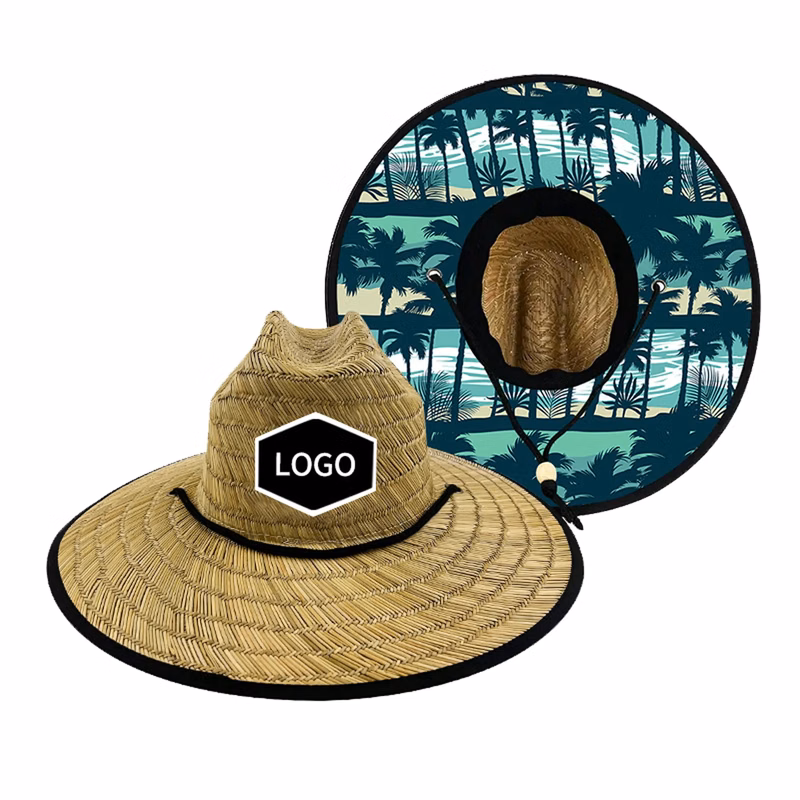 Straw Lifeguard Sun Hat