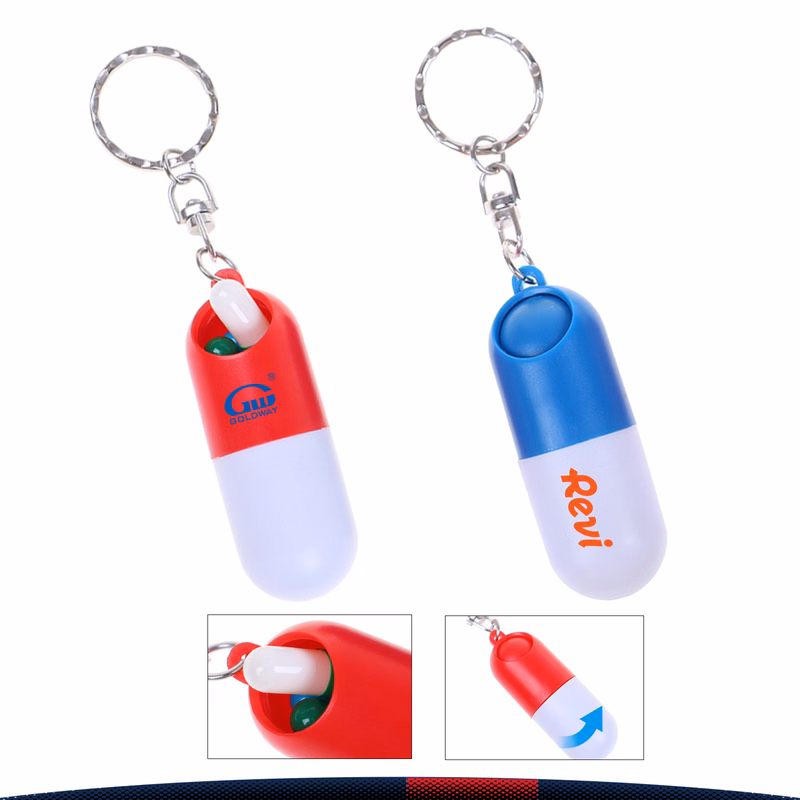 Remidy Keychain Pill Case