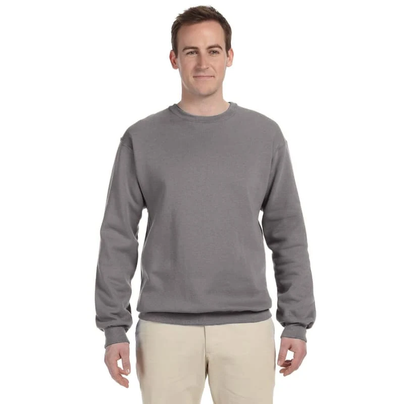 Jerzees 8 Oz., 50/50 NuBlend® Fleece Crew, custom hoodie or sweatshirt with logo imprint 1