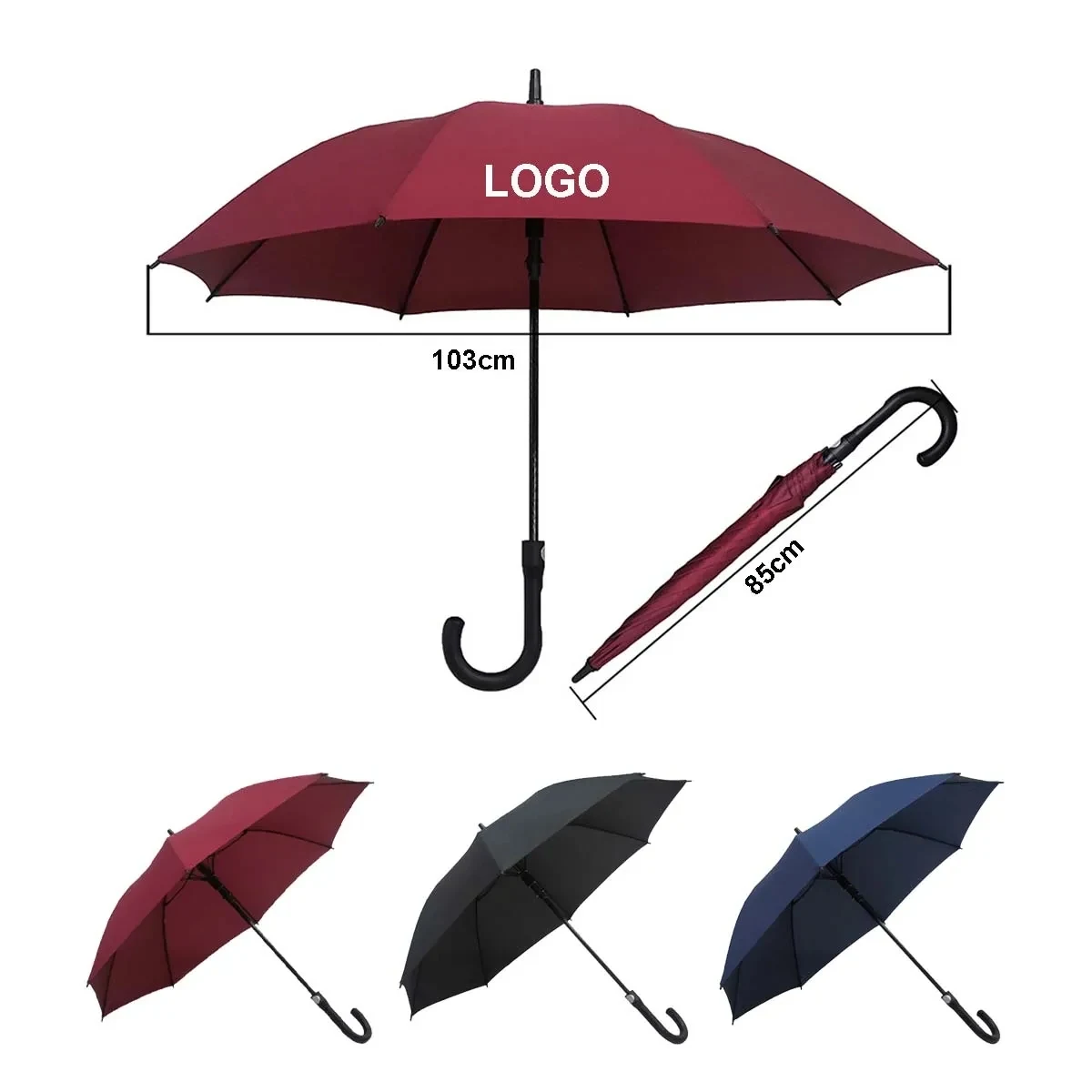 23 Inch Automatic Windproof Golf Umbrella 1