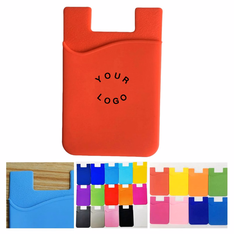 Compact Silicone Phone Wallet for Travel