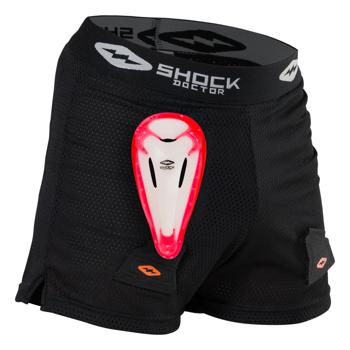Boy's Loose Hockey Short w/BioFlex Cup 1