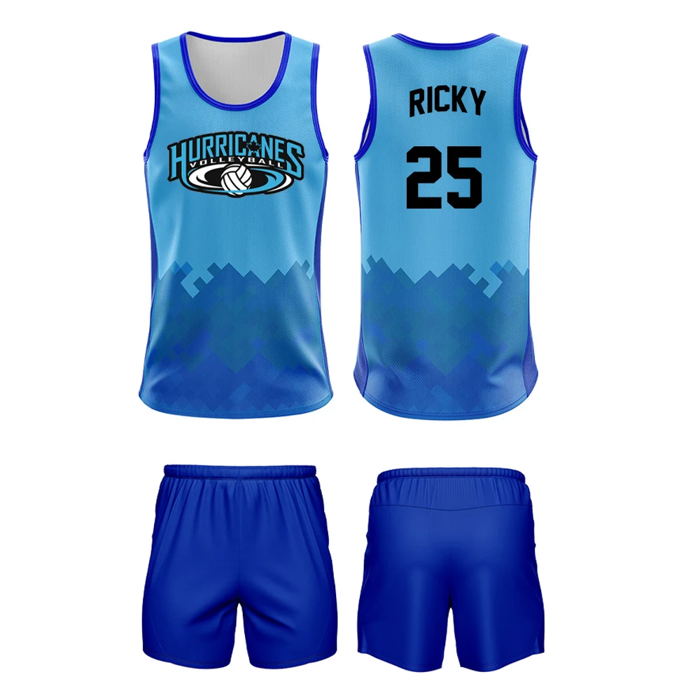 UPHILL™ Sleeveless Volleyball Uniform - Jersey & Shorts 1