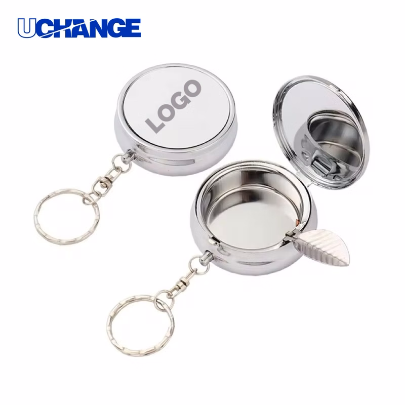 Portable Round Ashtray