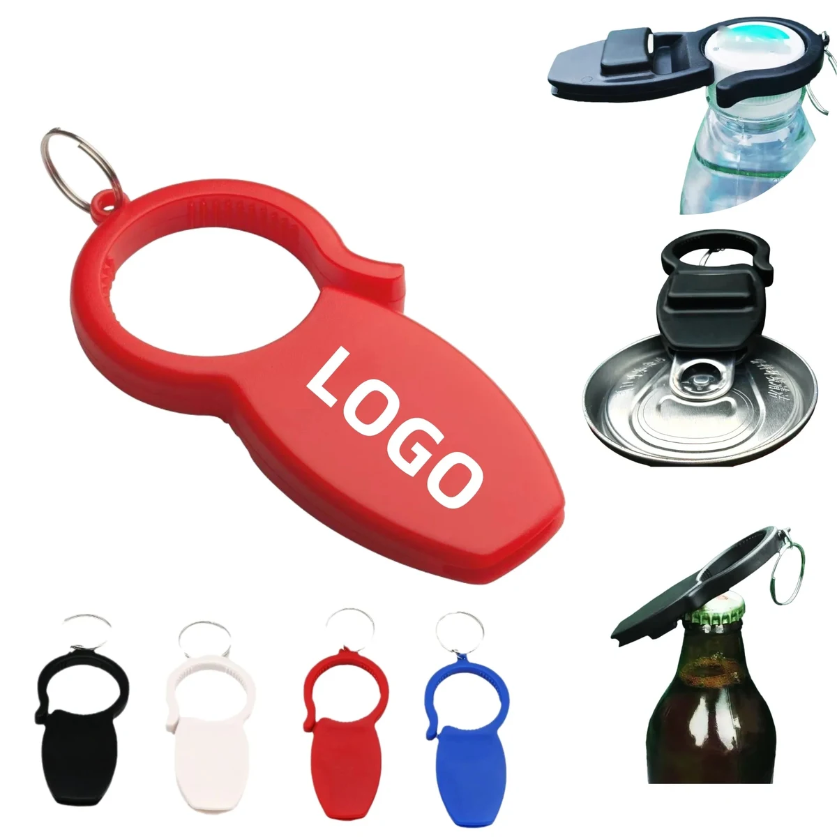 Multi Functional 3 in 1 Bottle Opener Key Chain For Can Beer 1