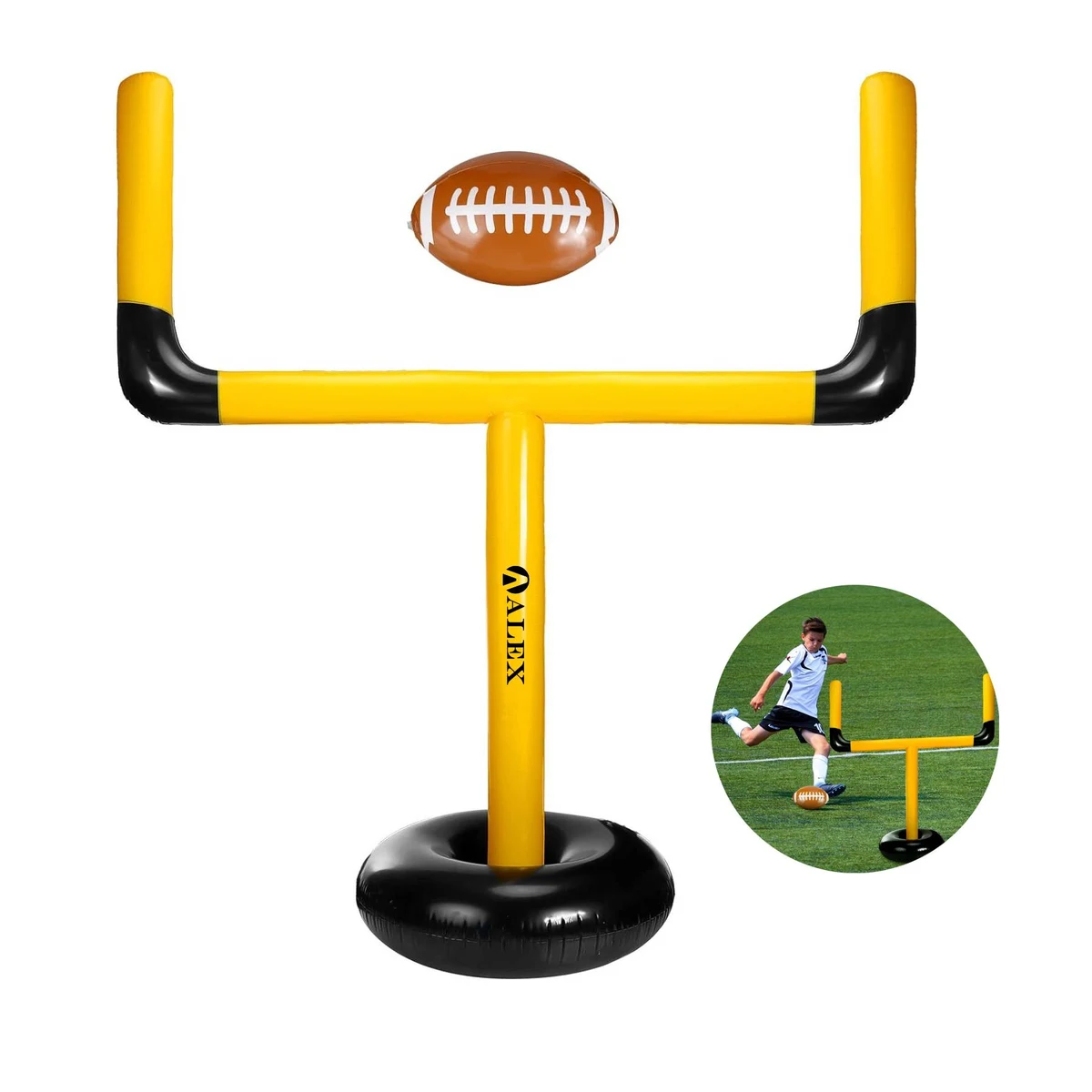 Inflatable Outdoor Rugby Door Set 1