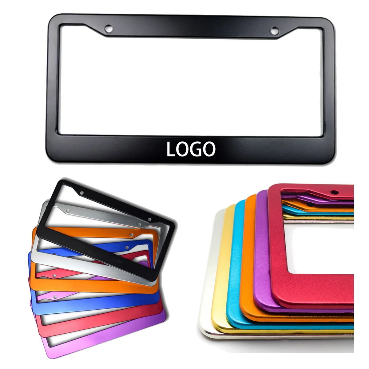 Rust-Proof Aluminum Plate Frame 1