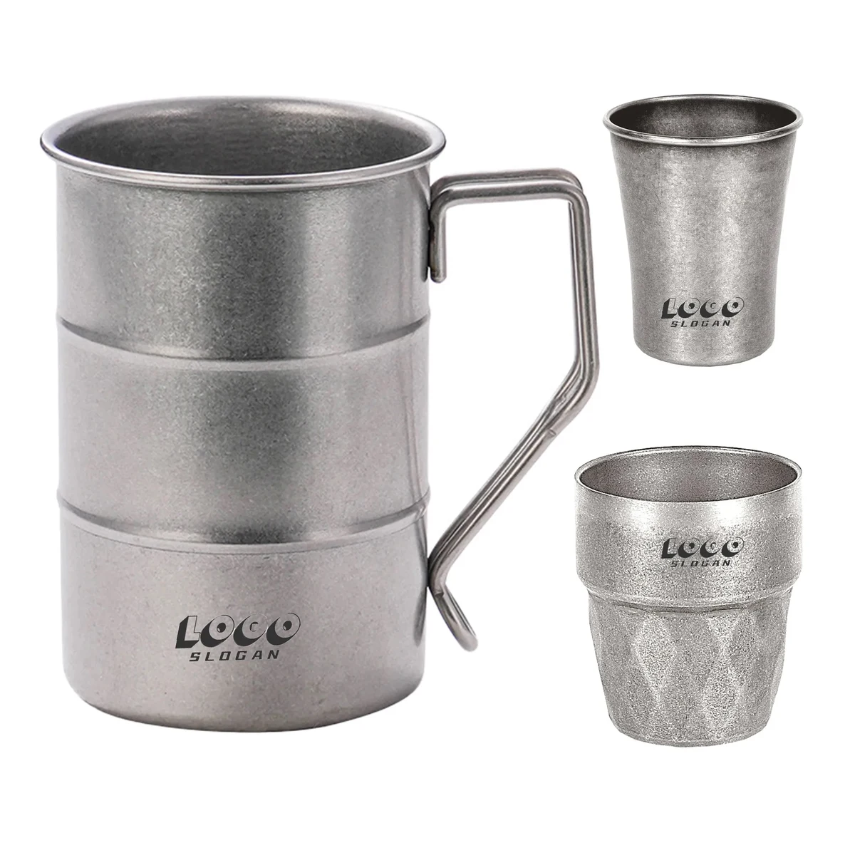 Vintage Oil Drum Stainless Steel Mug 1