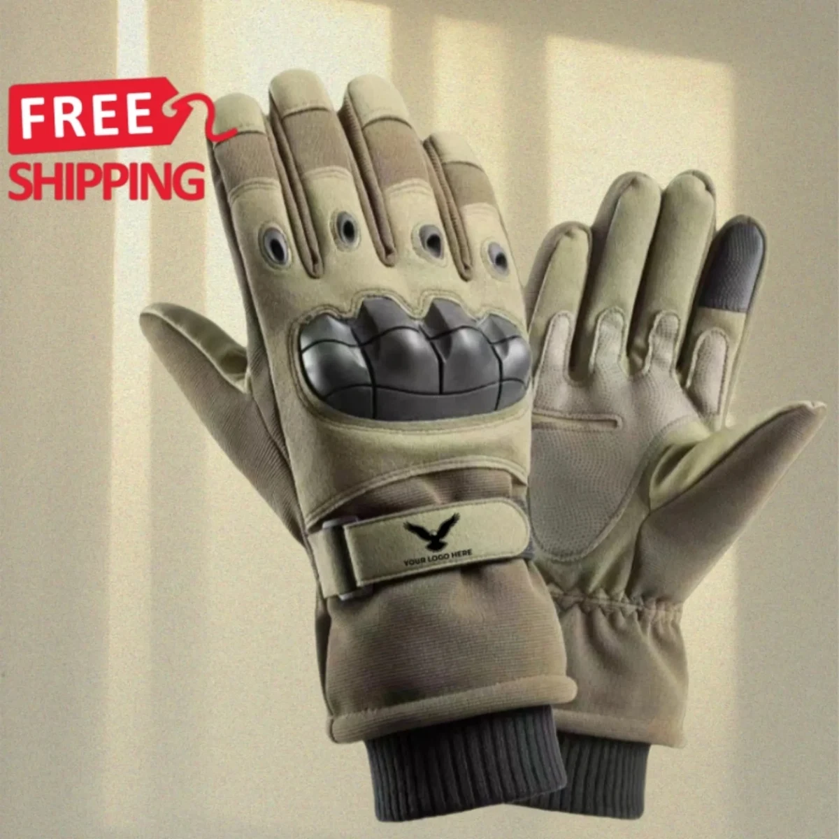 Mens Winter Tactical Touchscreen Gloves 1