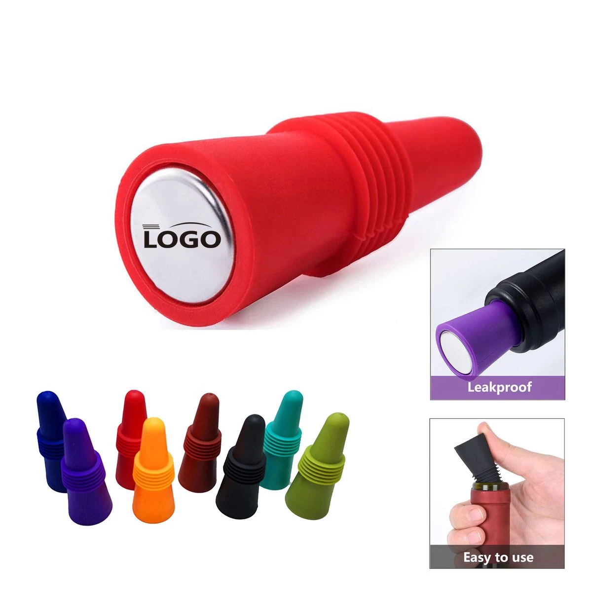 Stainless Steel Bottle Plug Decor 1
