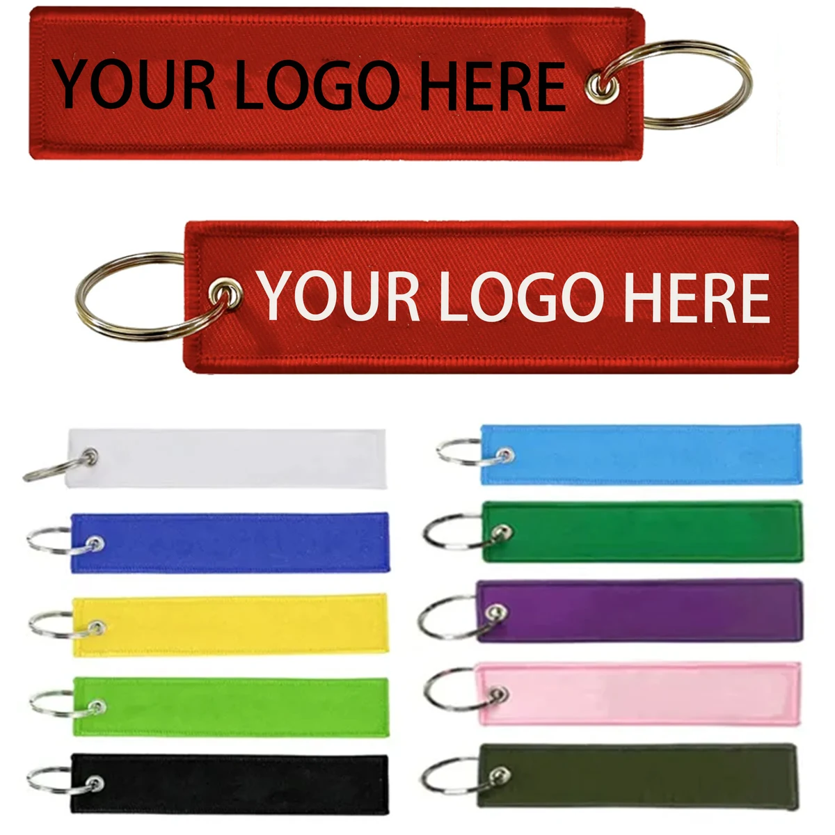 Personalized Exquisite Double-Sided Embroidered Keychain 1