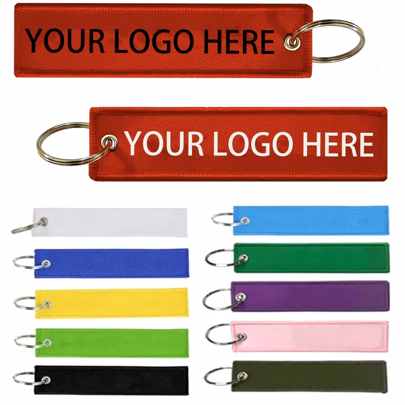 Personalized Exquisite Double-Sided Embroidered Keychain