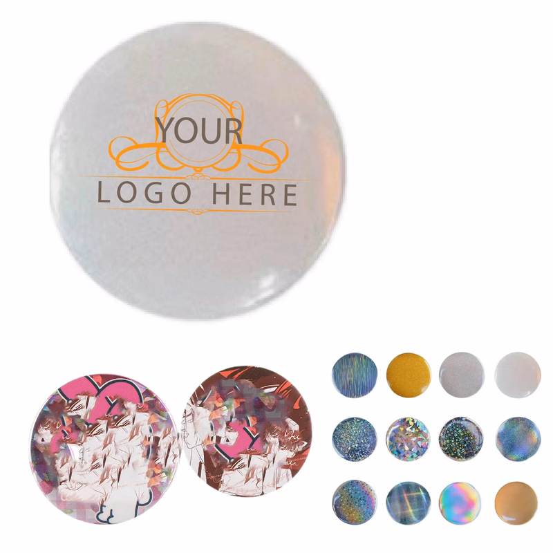 1-1/2-in. Pin-Back Round Button-Full Color