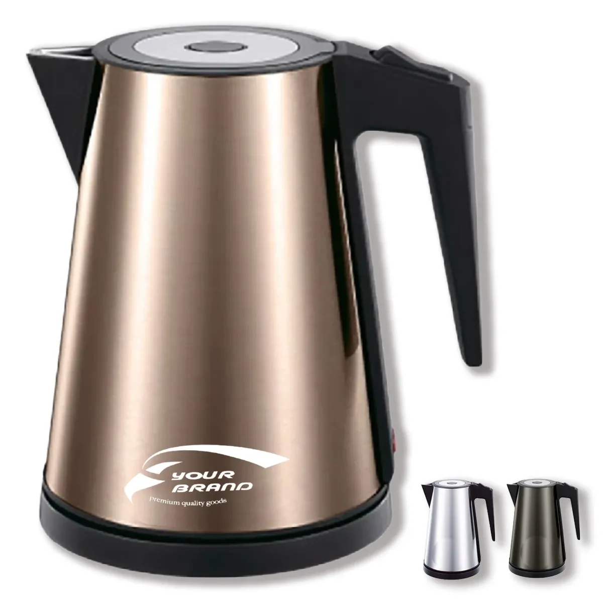 Automatic Quick Hot Water Stainless Steel Electric Kettle 1