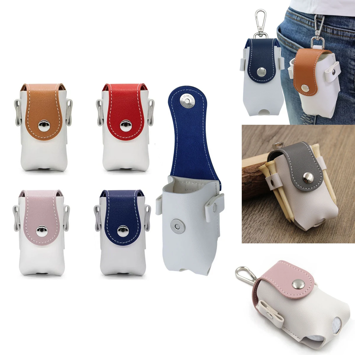 Golf Ball Waist Bag W/ Keychain 1
