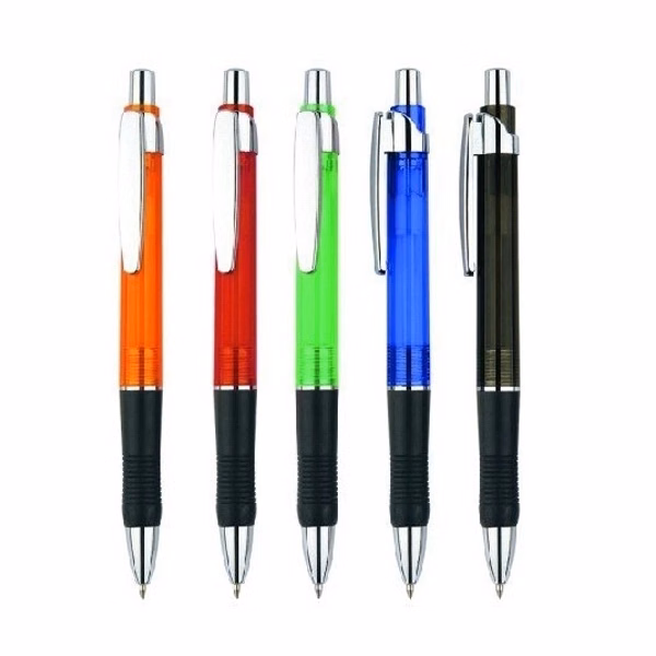 Slim Silver Click Pen