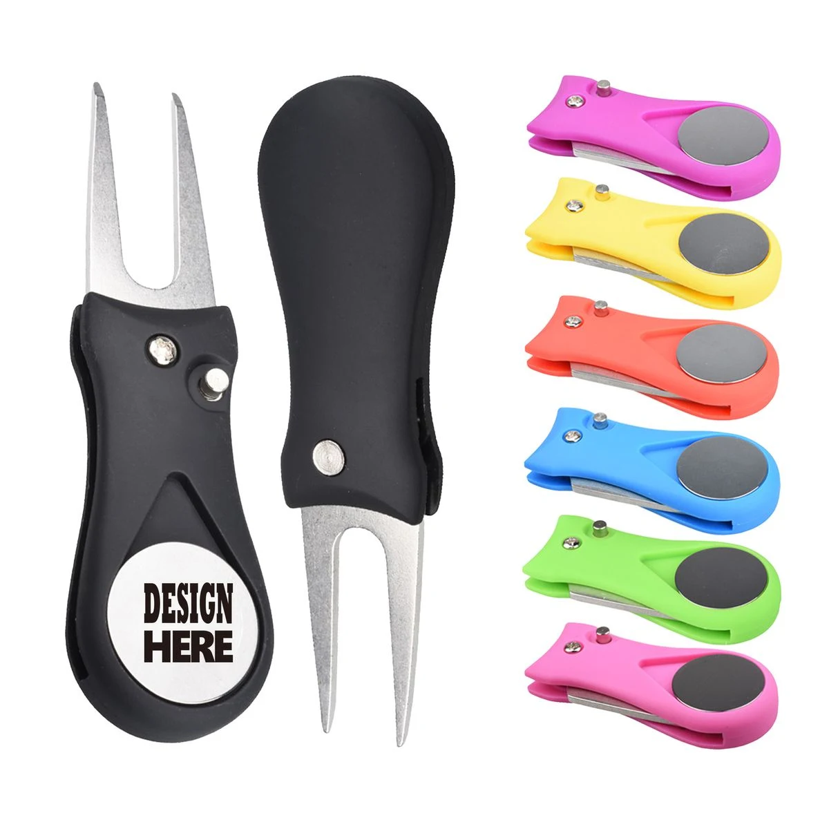 Portable Golf Divot Tool with Marker 1