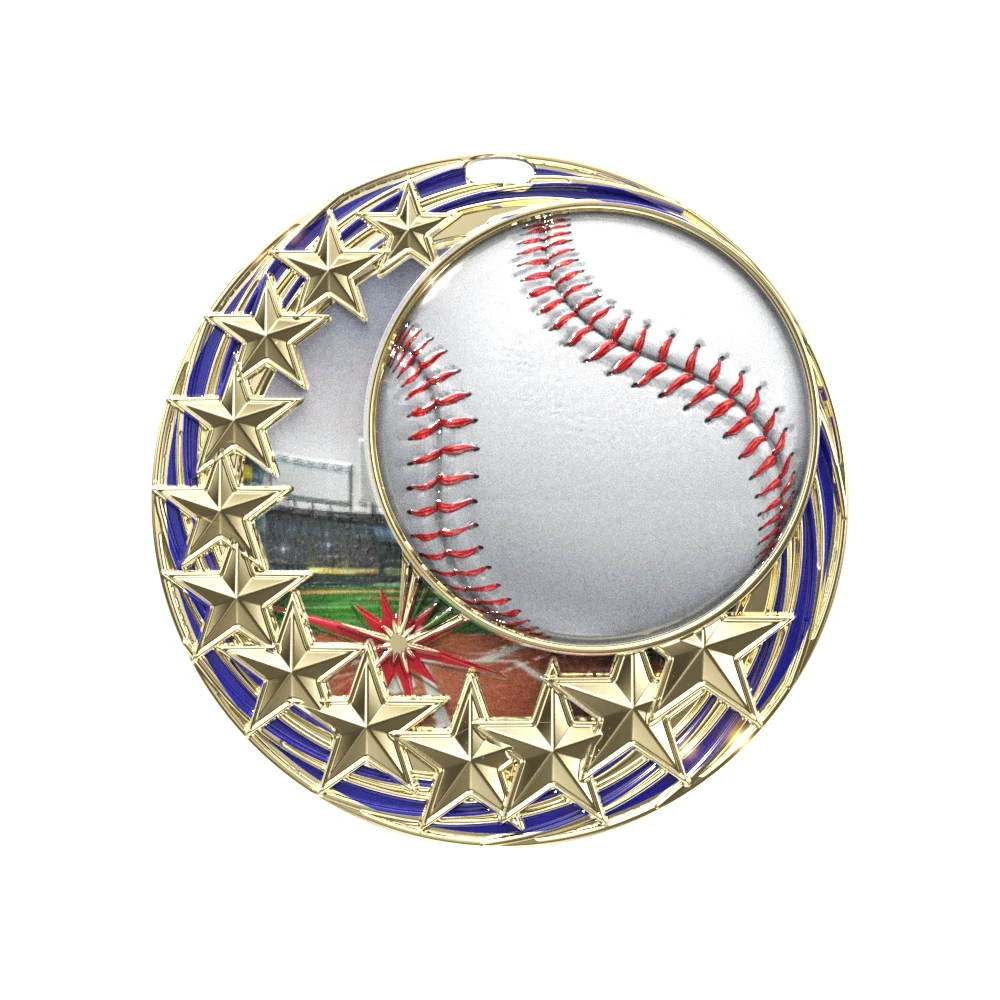 Star Blast Medal - Baseball 1