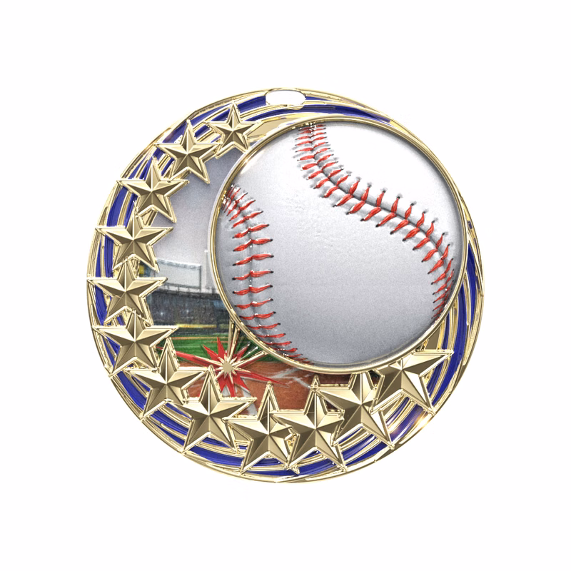 Star Blast Medal - Baseball