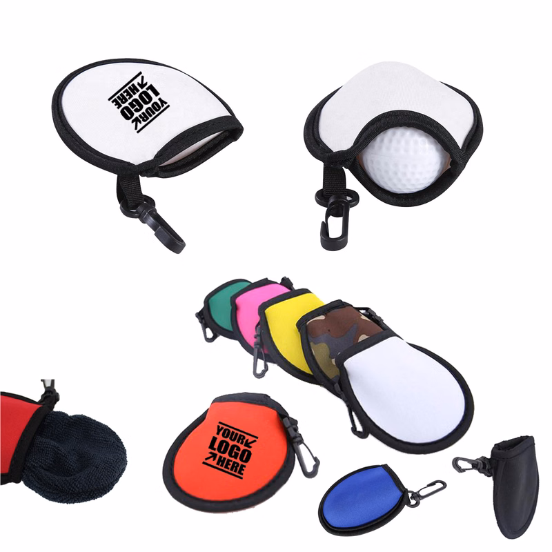 Portable Golf Ball Washer Cleaner Pouch