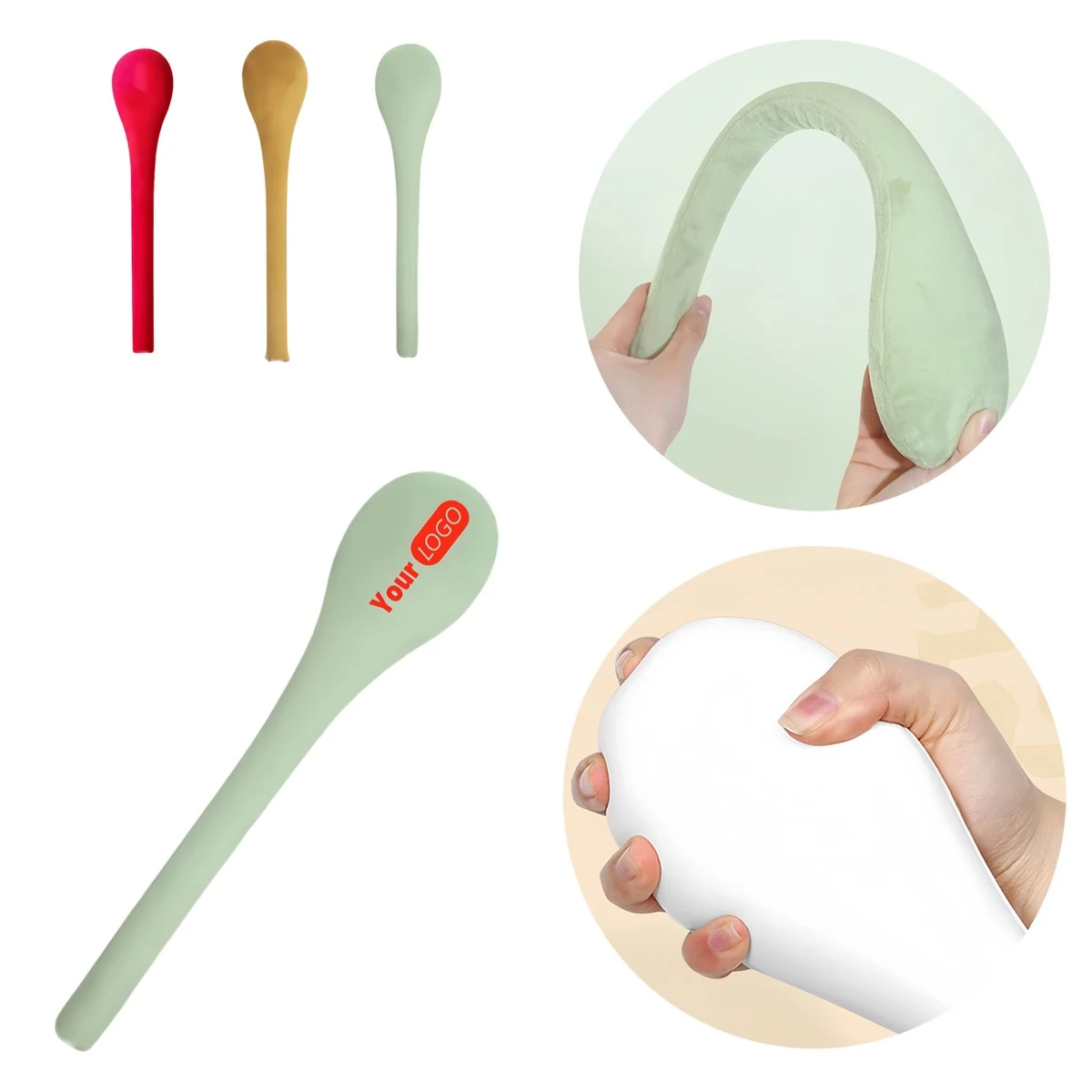 TPU Solid Color Extended Massage Hammer 1