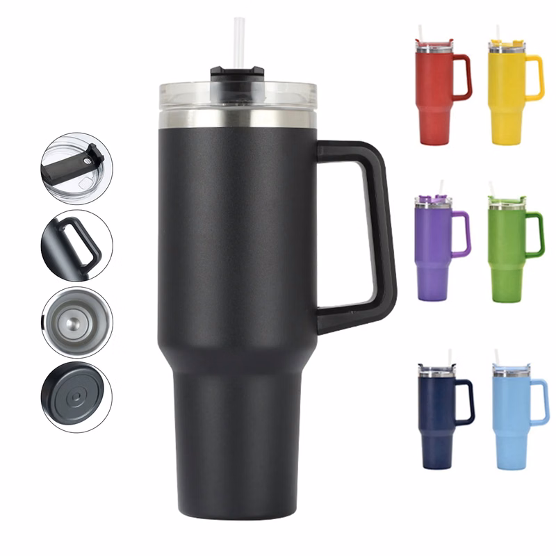 40oz Tumbler with Handle