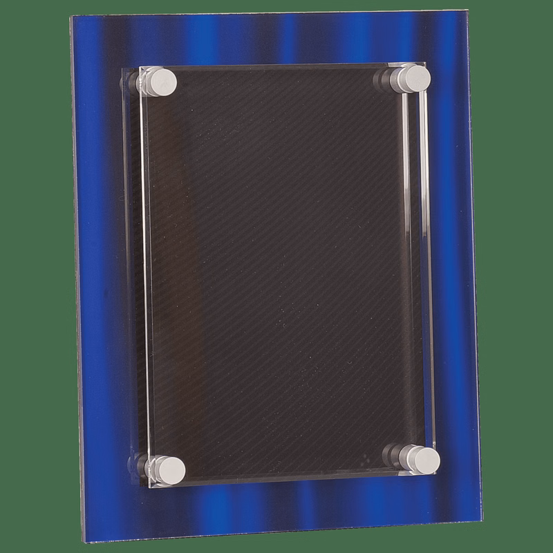 Smooth Velvet Acrylic Floating Plaque