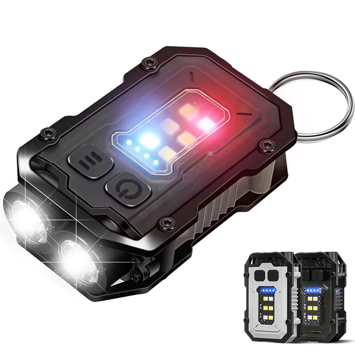 Mini Keychain Flashlight with Clip 1