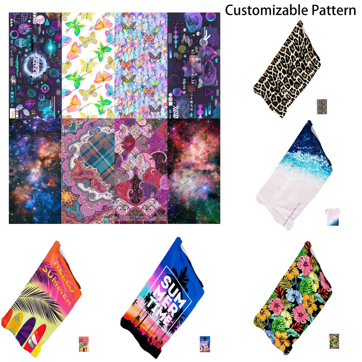 Outdoor Beach Portable Towel 1