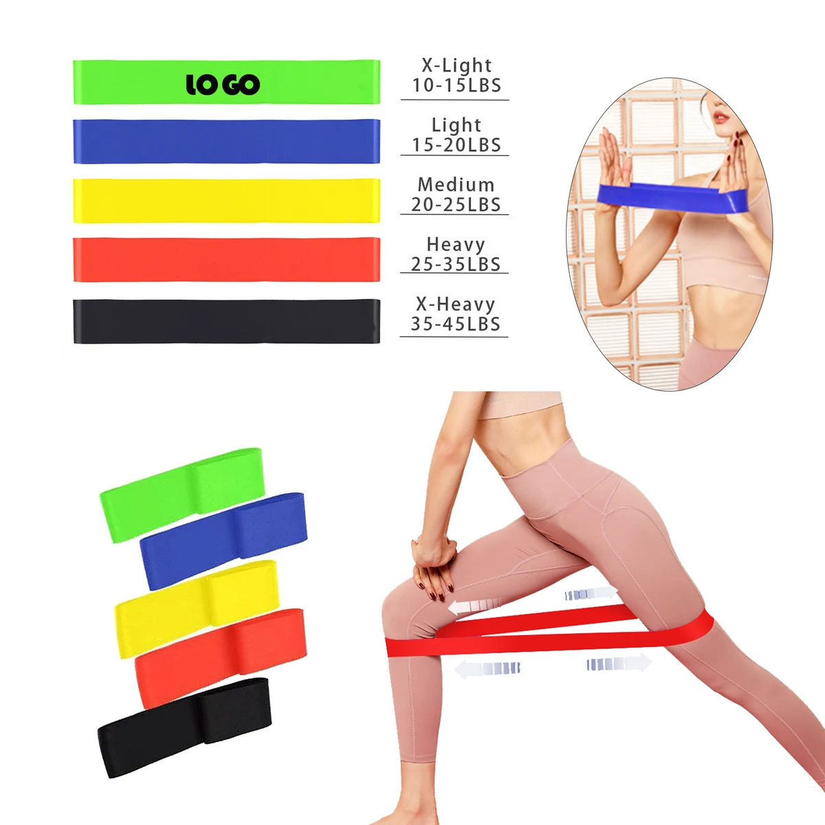 Resistance Bands For Eexercise And Fitness 1