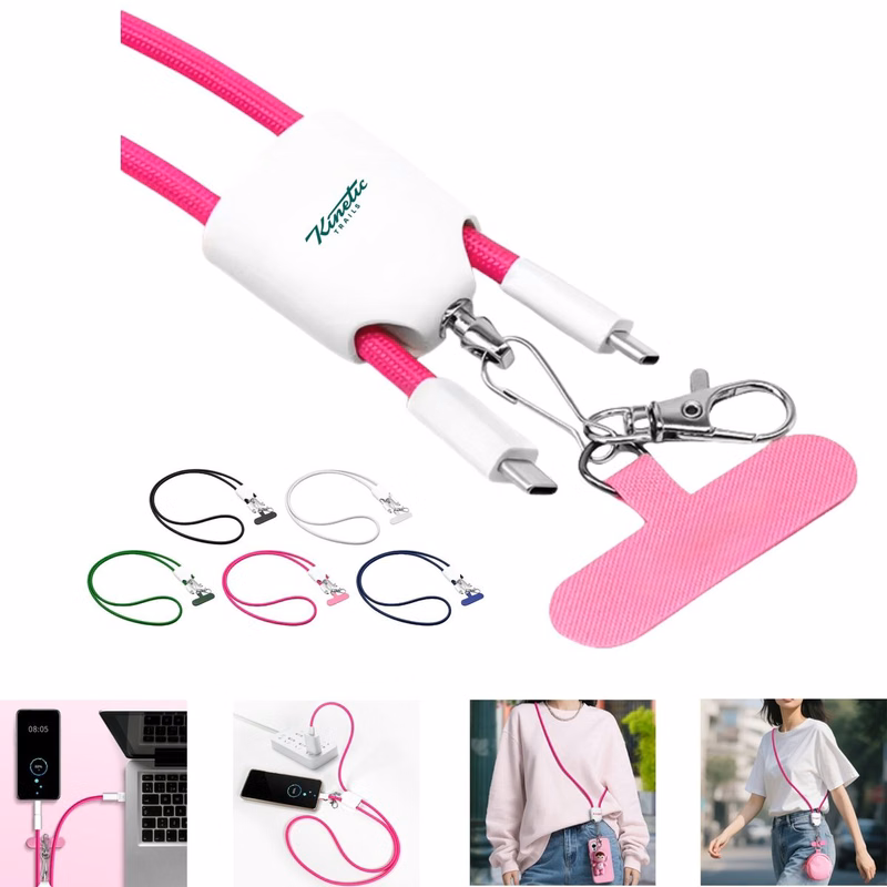 4 in 1 Lanyard Fast Charging Cable